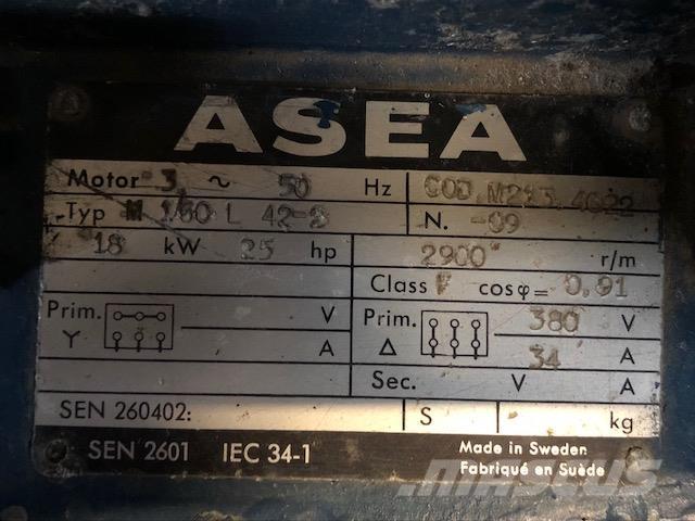  18 kW Asea E-Motor Motorer
