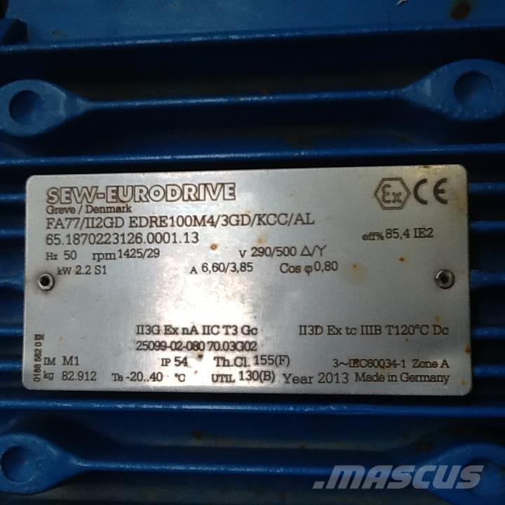  2,2 kW SEW E-Motor Motorer