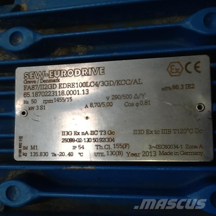  3,0 kW SEW E-Motor Motorer