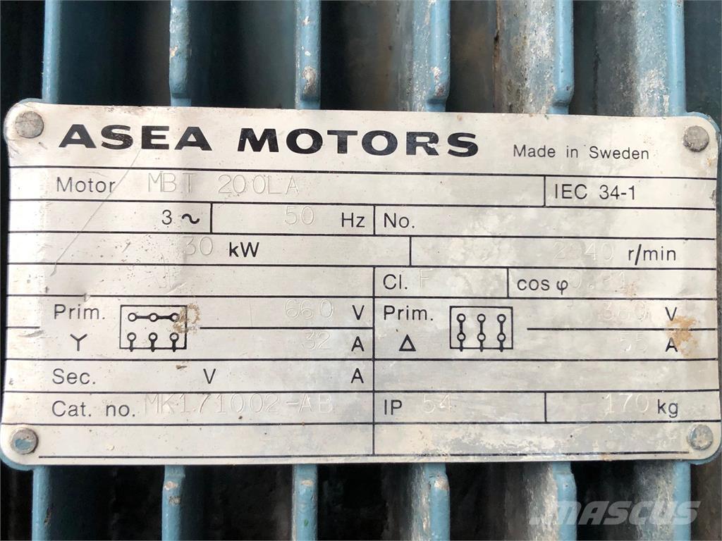  30 kW ASEA E-Motor Motorer