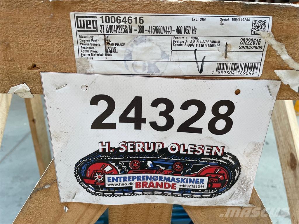  37 kw WEG E-motor Motorer