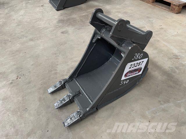  380 mm Graveskovl Skuffer