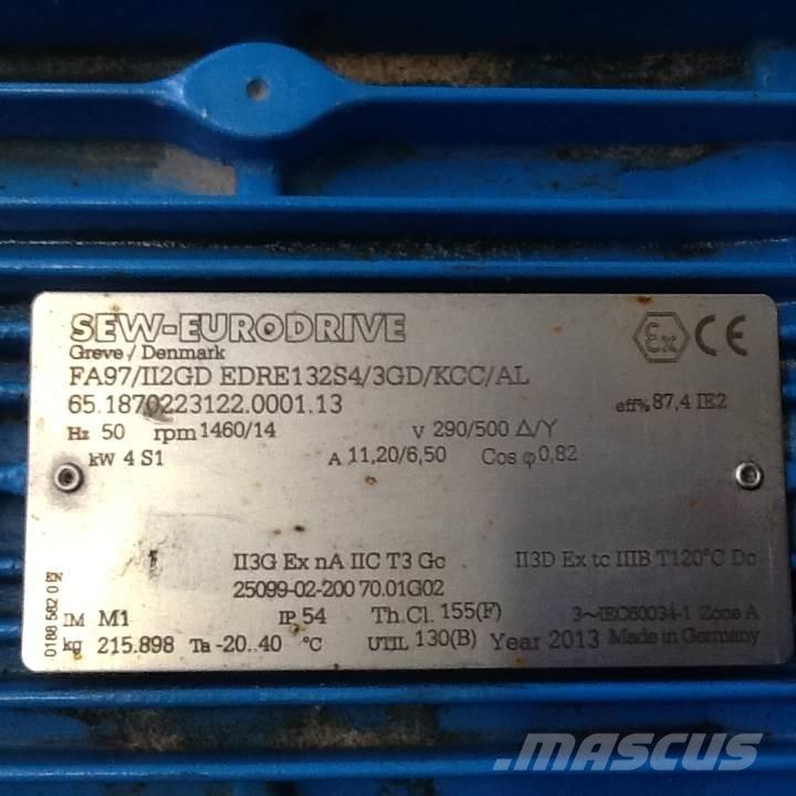  4,0 kW SEW E-Motor Motorer