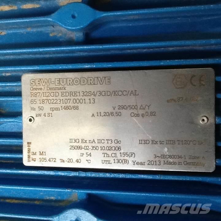  4,0 kW SEW E-Motor Motorer
