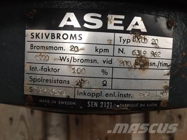  4 kW ASEA MARE16 El-Motor Motorer