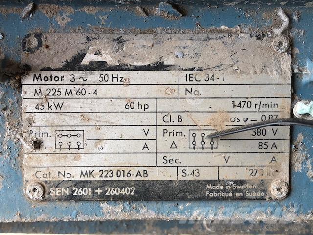  45 kW Asea E-motor Motorer