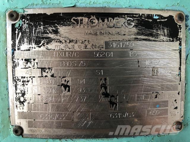  45 kW Strömberg E-motor Motorer
