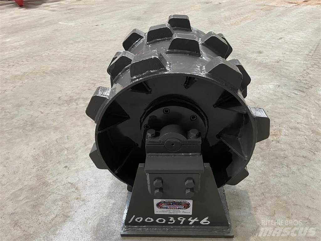 450 mm kompaktorhjul Gummihjulsvalser