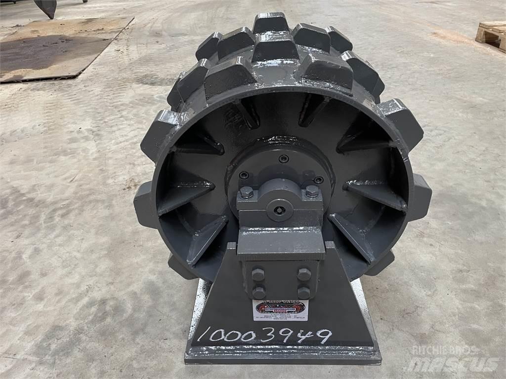  450 mm kompaktorhjul Gummihjulsvalser