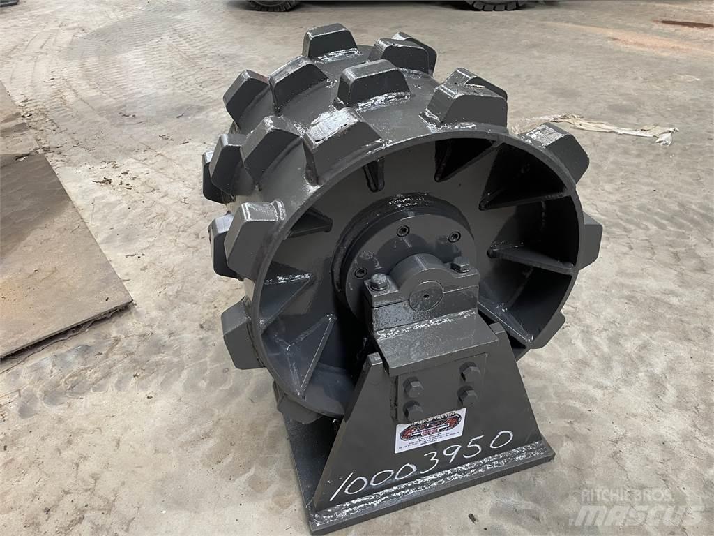  450 mm kompaktorhjul Gummihjulsvalser