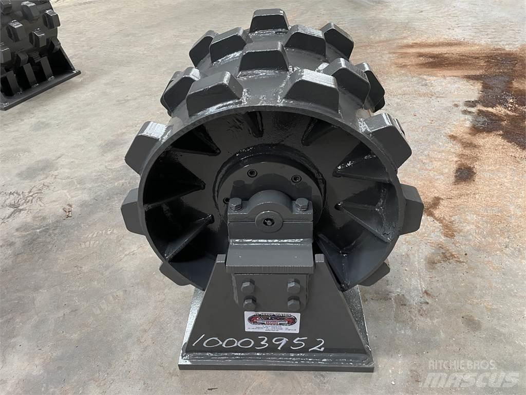  450 mm kompaktorhjul Gummihjulsvalser
