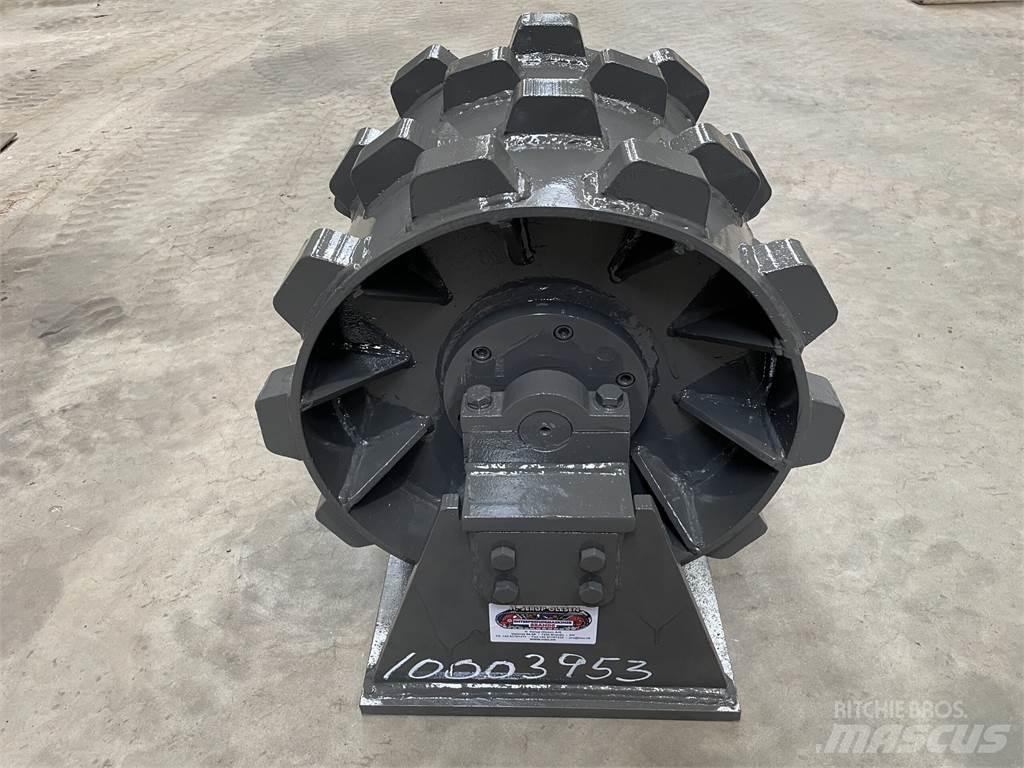  450 mm kompaktorhjul Gummihjulsvalser