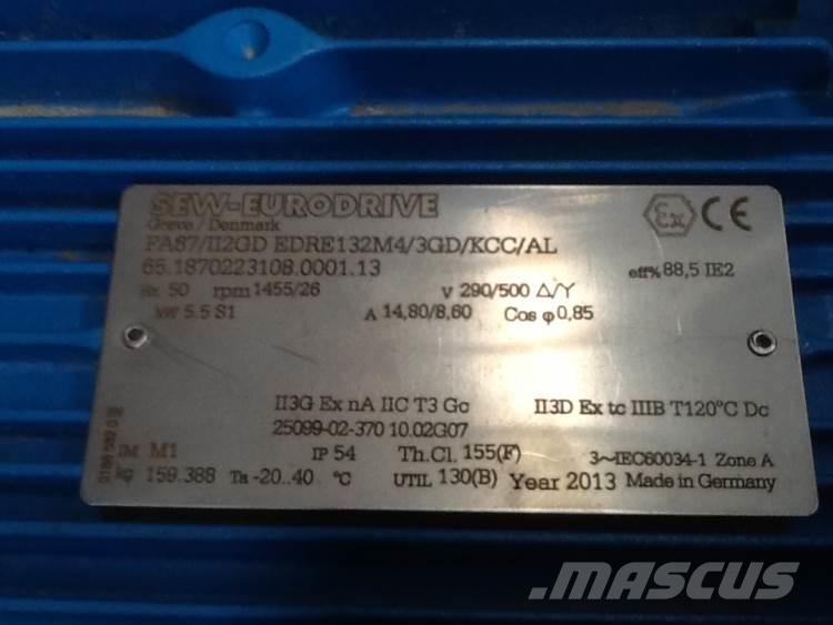  5,5 kW SEW E-Motor Motorer