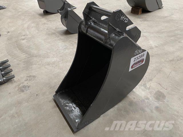  500 mm Graveskovl Skuffer