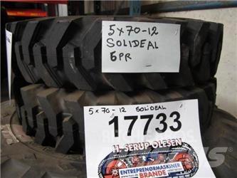  5X70-12 Solideal dæk - 2 stk. Dekk, hjul og felger