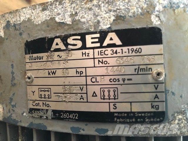  7,5 kW Asea E-Motor Motorer