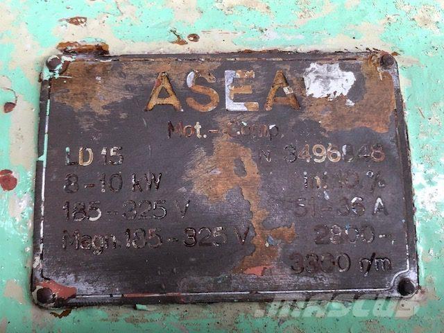  8/10 kW Asea LD15 E-Motor Motorer