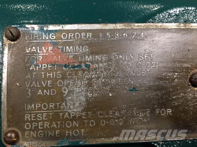  AEC 6 cyl. motor Motorer