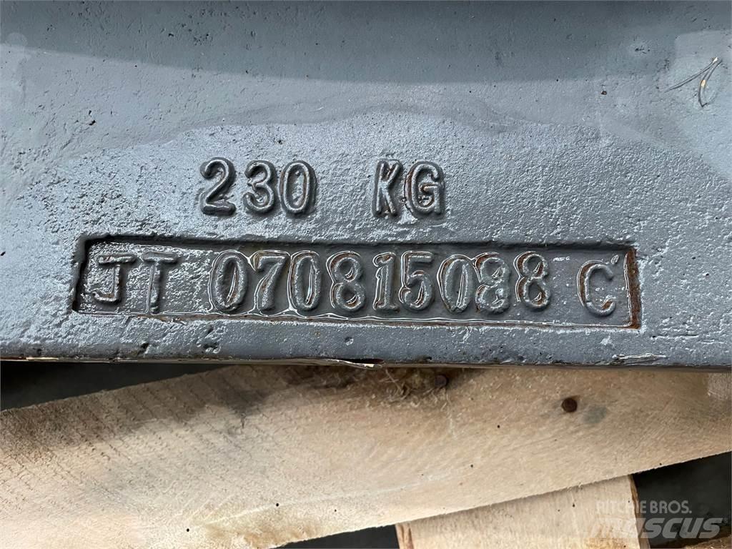  Ballastklods ex. Volvo EC88 Andre komponenter