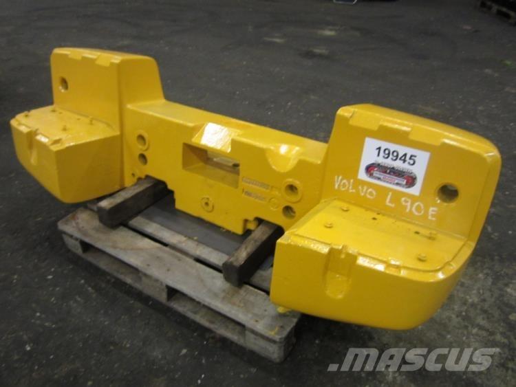  Ballastklods ex. Volvo L90E Andre komponenter