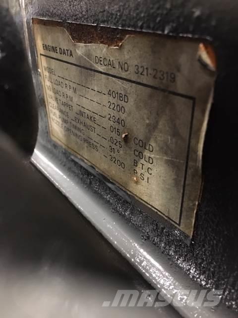 CASE Model 401BD motor Motorer