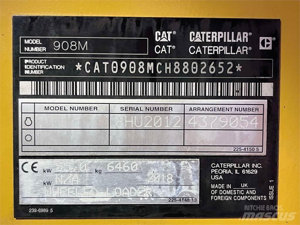 CAT 908M Frontramme Andre komponenter