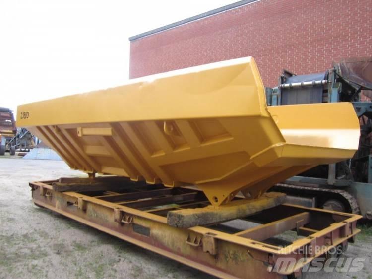 CAT D350D dumperkasse, brugt Mini dumpere
