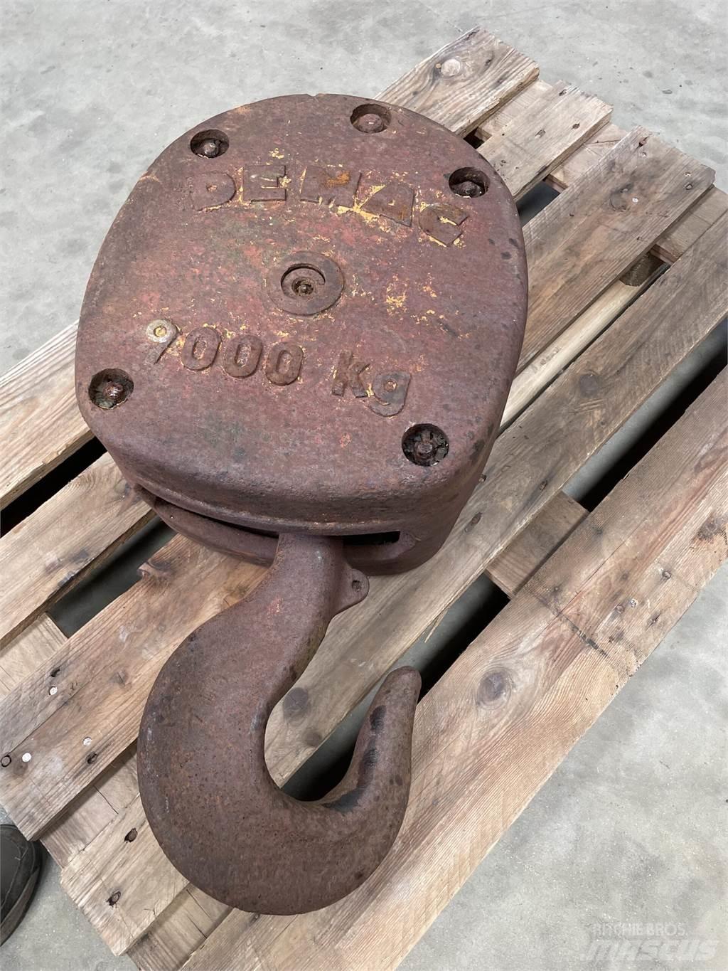 Demag løfteblok - 9000 kg Kran deler og utstyr