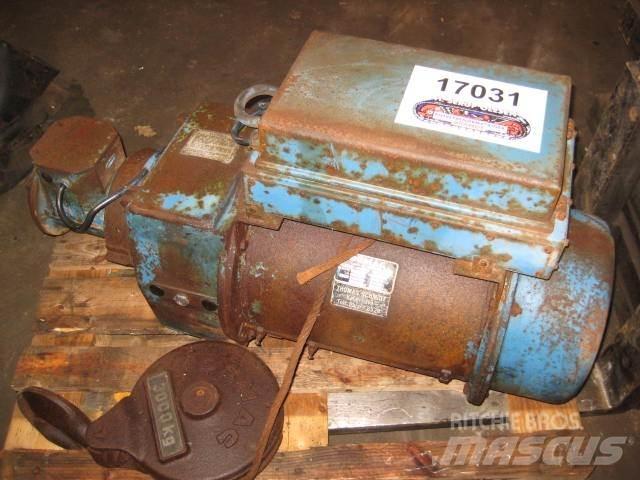 Demag spil 3 ton Stillas, vinsjer og vareheiser