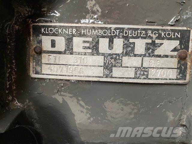 Deutz F1L 310 motor Motorer