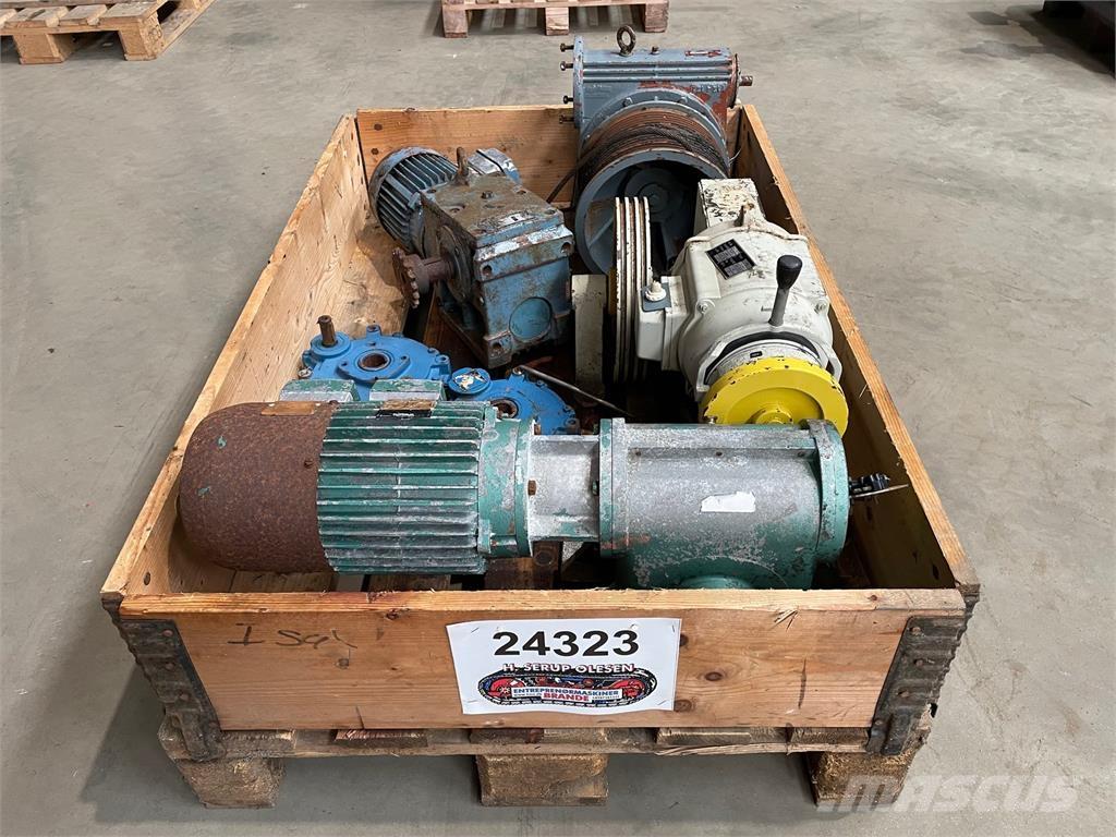  Diverse gear og gearmotor Motorer