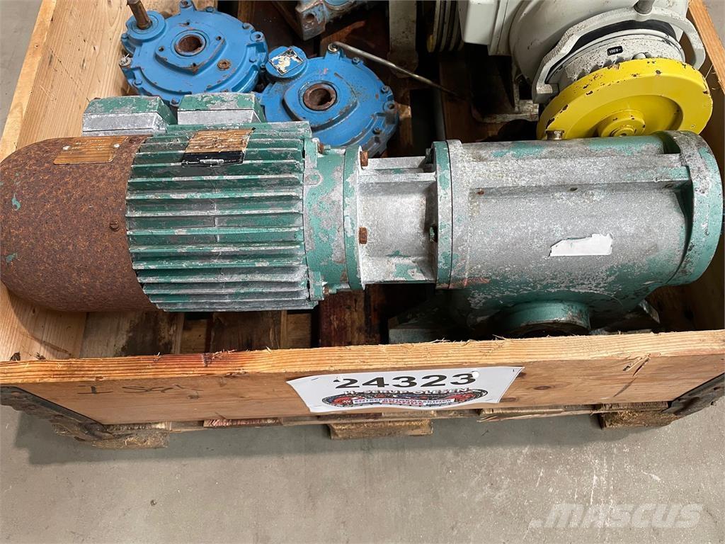  Diverse gear og gearmotor Motorer