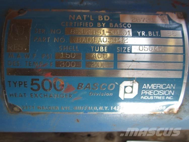  Dypkoger Basco Type 500 Andre komponenter