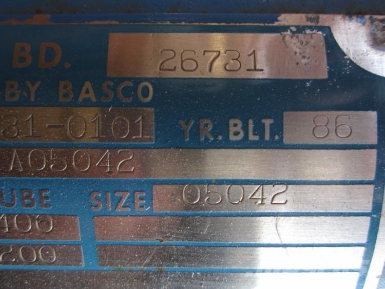  Dypkoger Basco Type 500 Andre komponenter