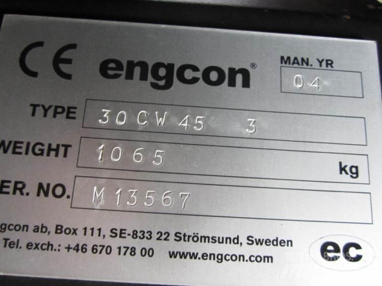 Engcon EC30 tiltrotator Hurtigkoblinger