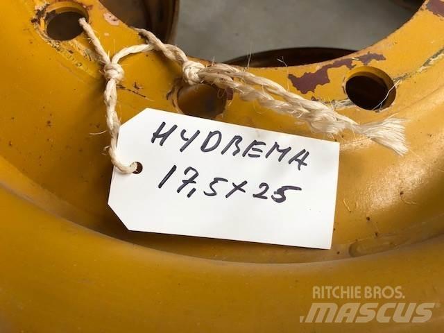  FÆLG 17.5X25 EX. HYDREMA. Dekk, hjul og felger