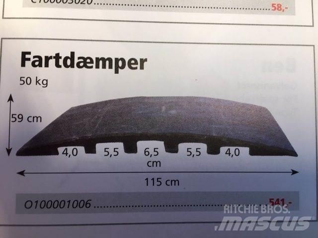  Fartdæmpere - 26 stk. Andre komponenter