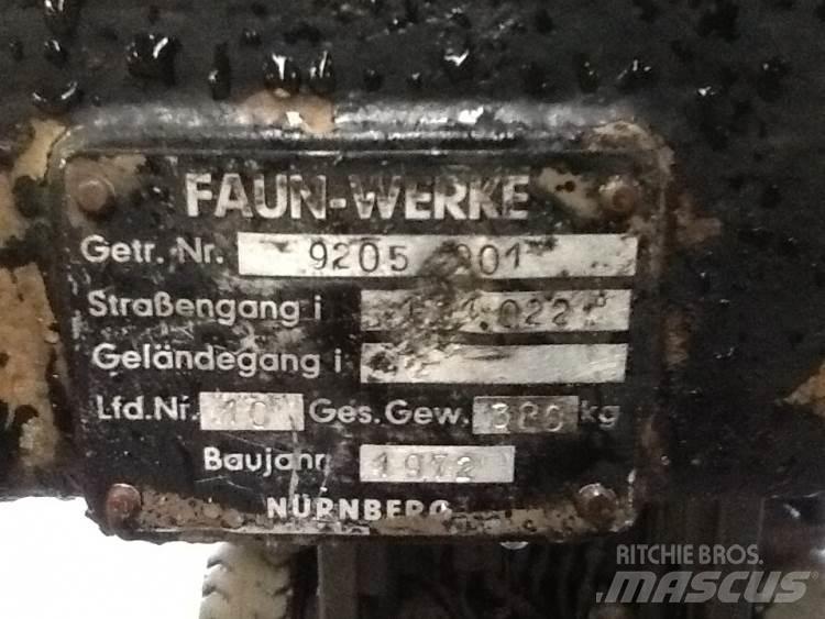 Faun gear til twin motor Girkasser