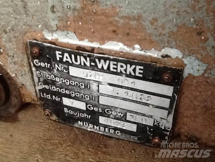Faun gear til twin motor Girkasser