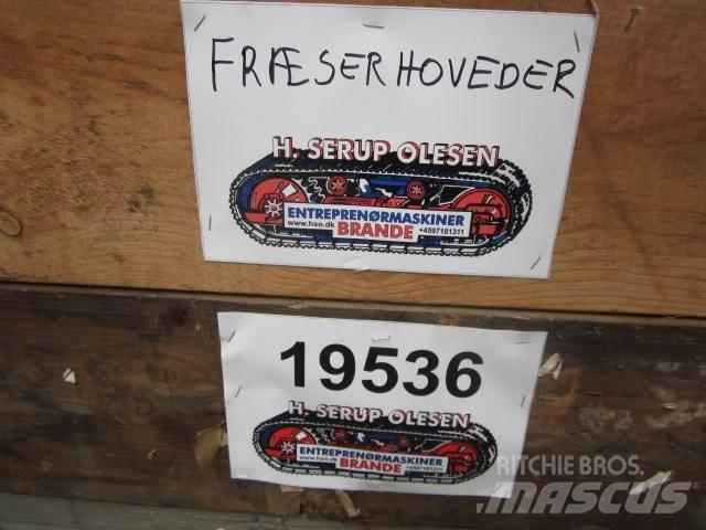  Fræsehoveder, diverse Andre komponenter