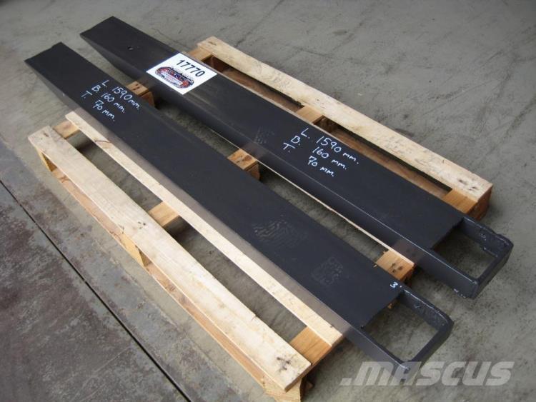  Gaffelforlængere Pallegafler