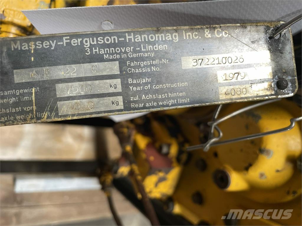 Hanomag 22C transmission Girkasse