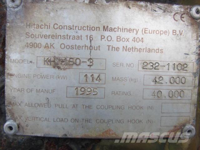 Hitachi KH150-3 til ophug Beltegraver