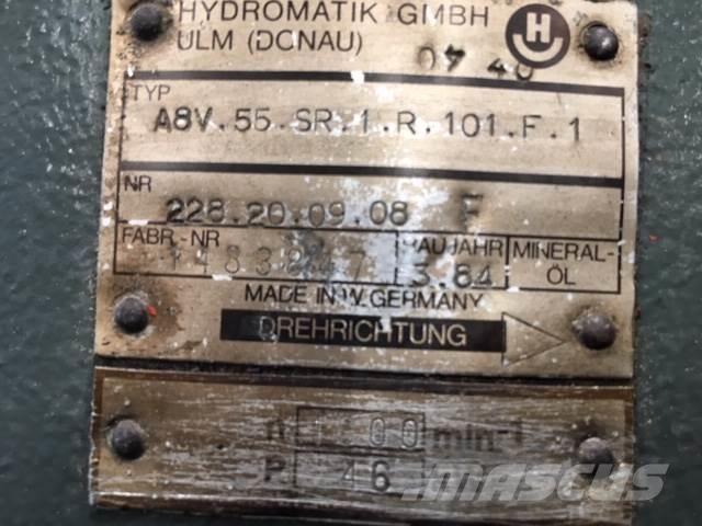  Hydr. pumpe ex. O&K RH5 Hydraulikk