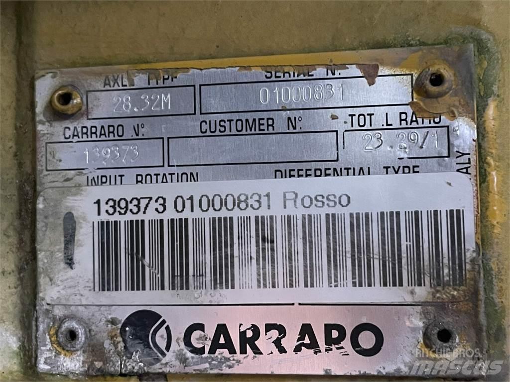 Hydrema 906C-2 frontaksel Aksler