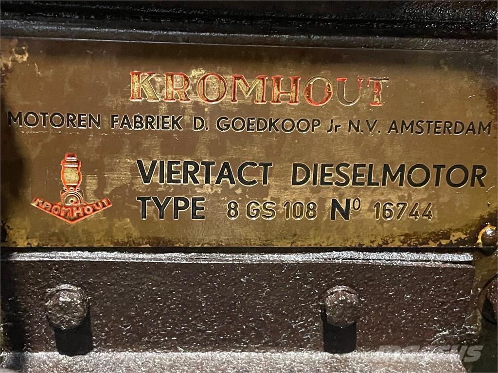 Kromhout 8GS108 motor Motorer