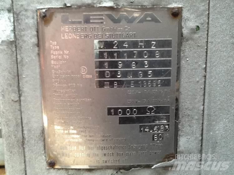 Lewa Type V24HZ pumpe Vannpumper