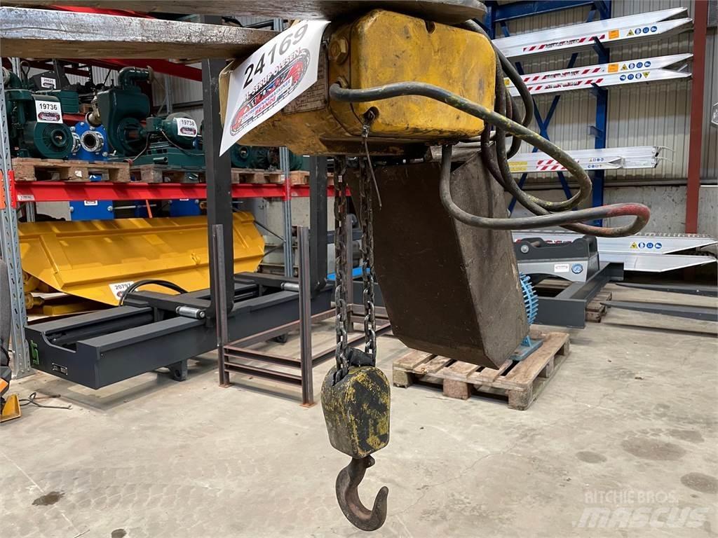  Liftket el-kædetalje - 1 ton Kran deler og utstyr