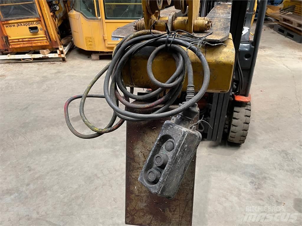 Liftket el-kædetalje - 1 ton Kran deler og utstyr