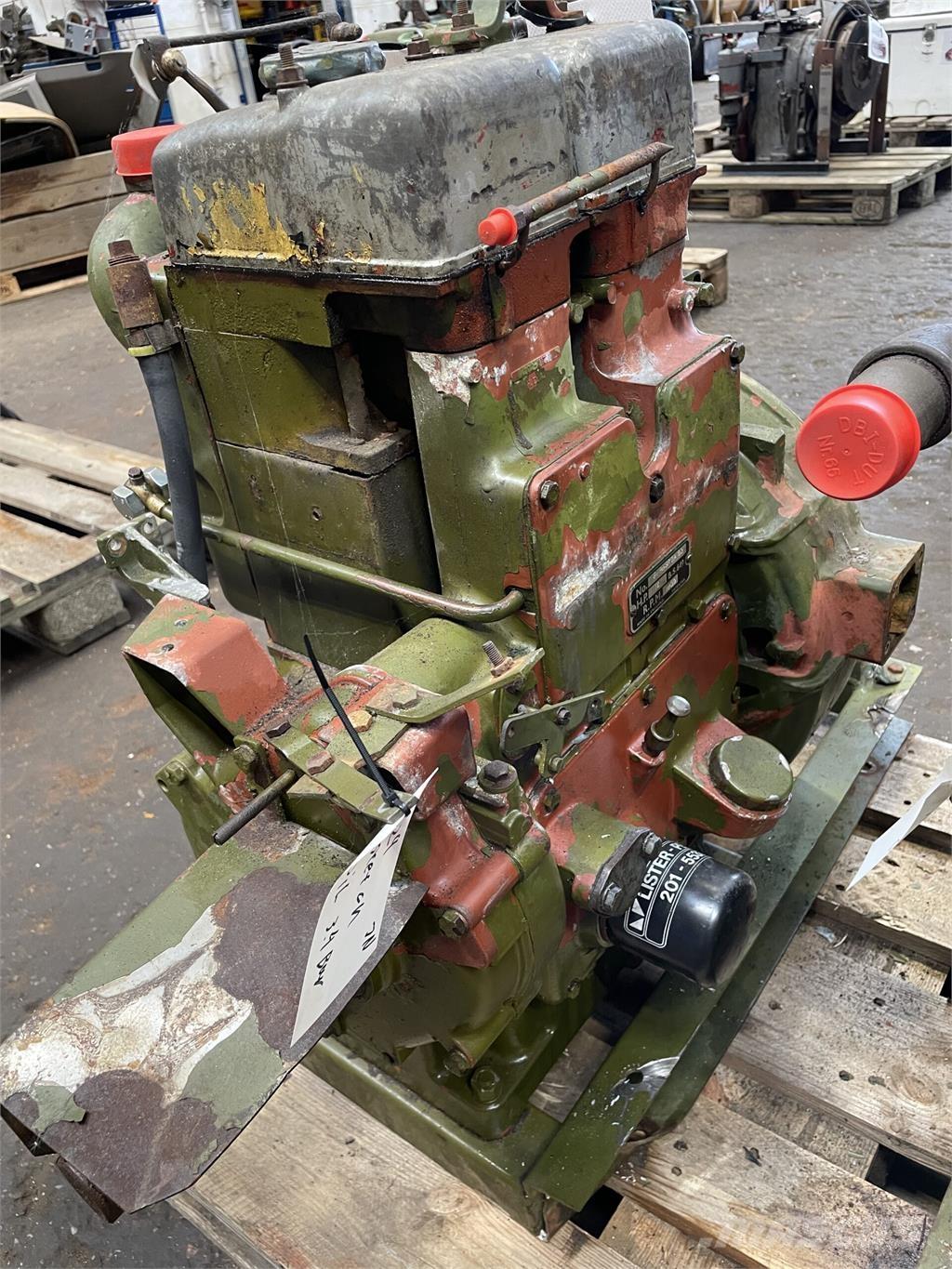 Lister SR2 motor Motorer